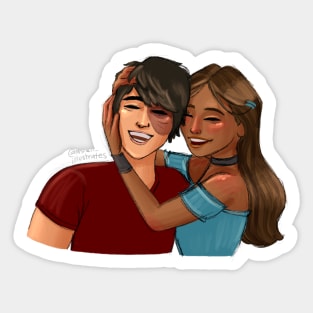 Zutara Sticker